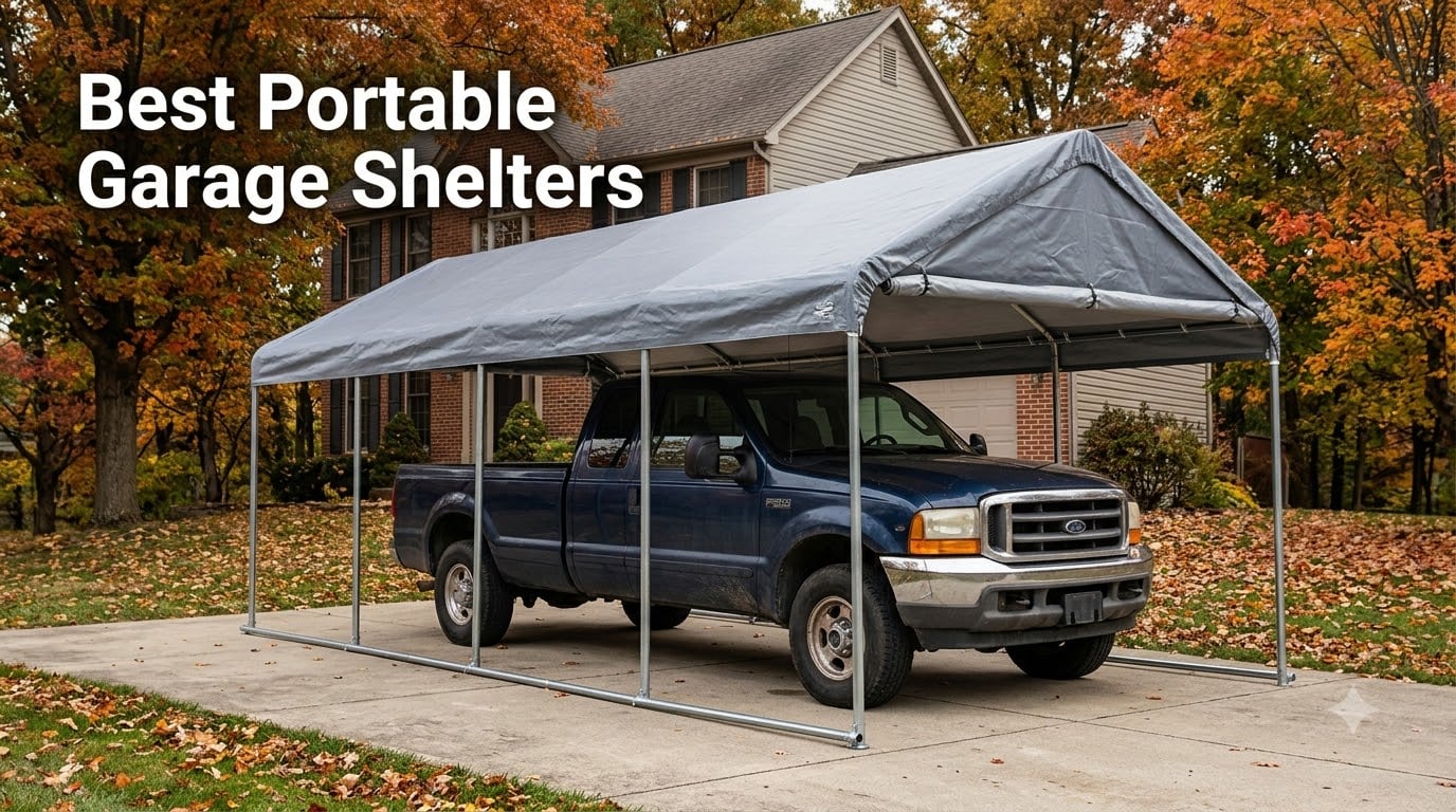 10 Best Portable Garage Shelters (August 2026) Full Review & Guide