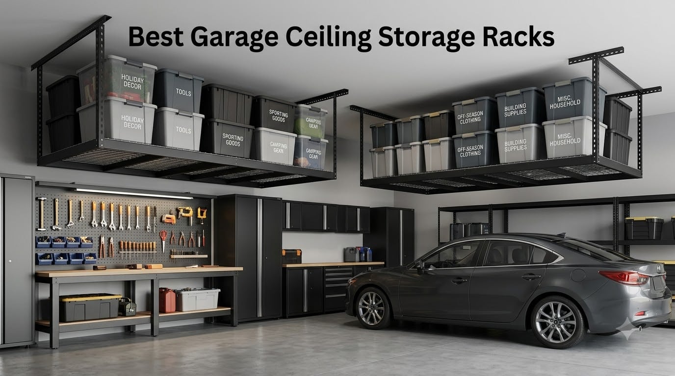 8 Best Garage Ceiling Storage Racks (August 2026) Tested & Ranked
