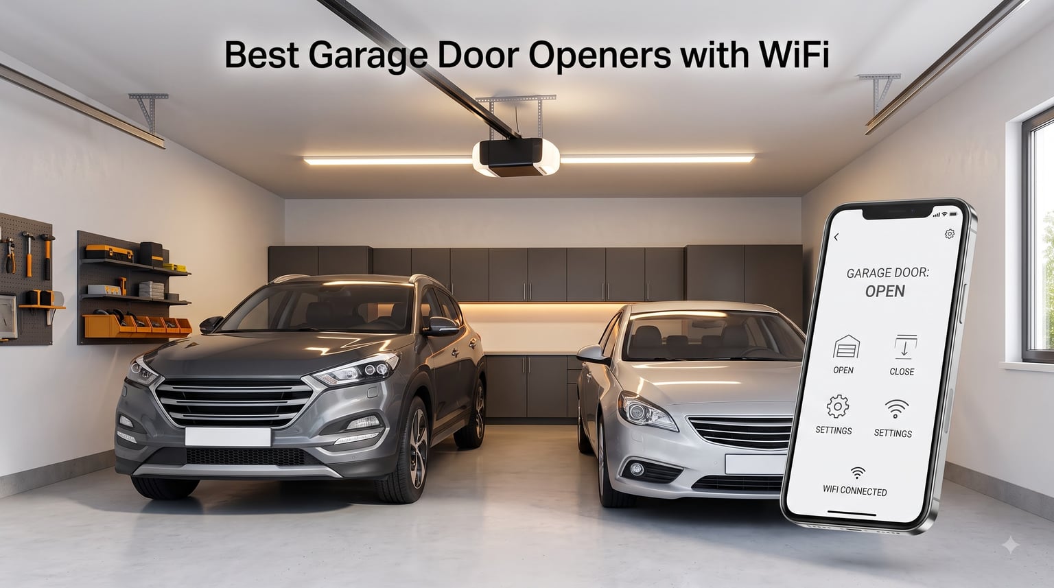 7 Best Garage Door Openers with WiFi (August 2026): Expert Tested