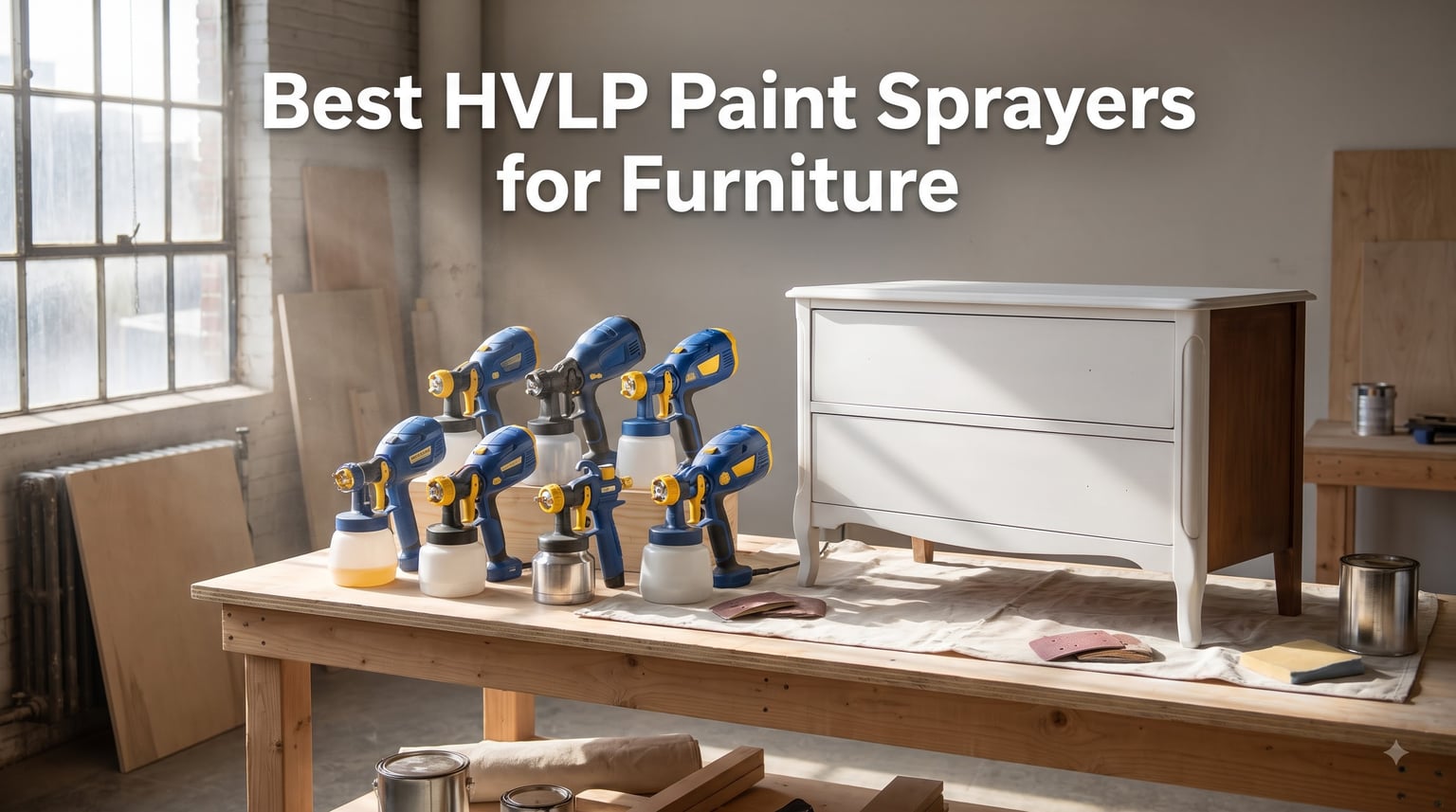 8 Best HVLP Paint Sprayers for Furniture 2026: Top Picks