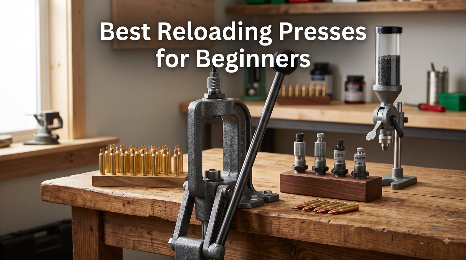 8 Best Reloading Presses for Beginners 2026 Tested & Reviewed