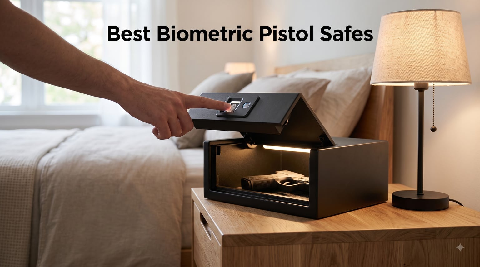 8 Best Biometric Pistol Safes (September 2026): Hands-On Tested Picks