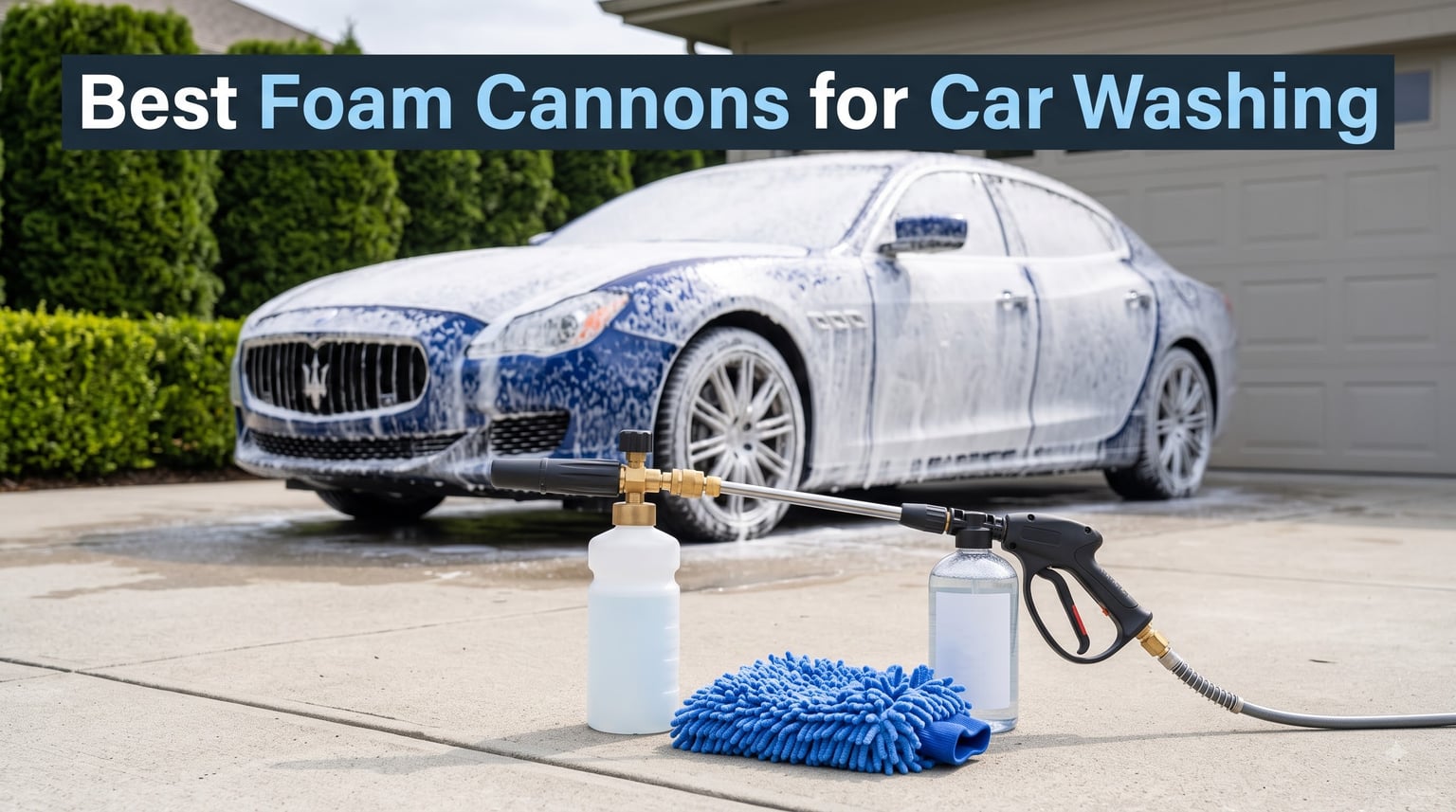 10 Best Foam Cannons for Car Washing 2026 – Hands-On Tested