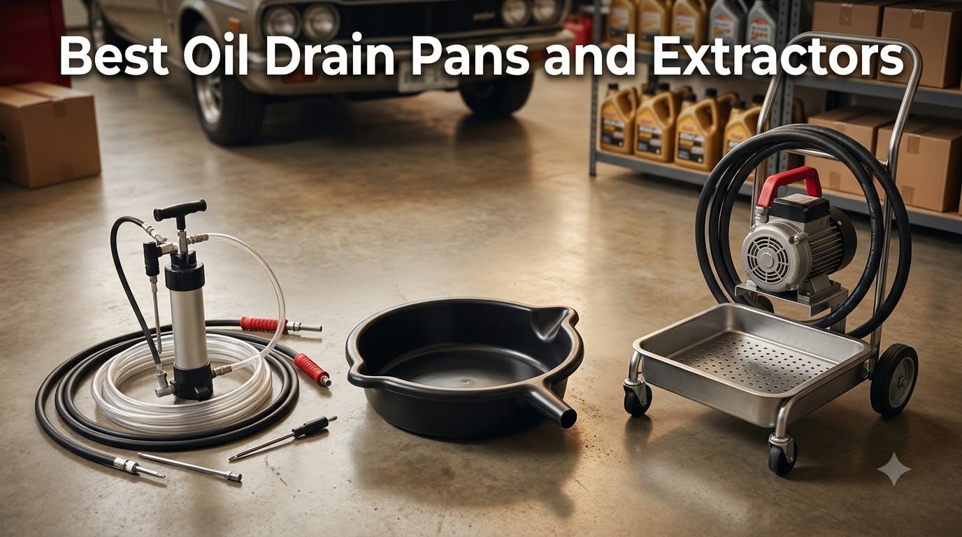 10 Best Oil Drain Pans and Extractors (September 2026) – Tested Picks