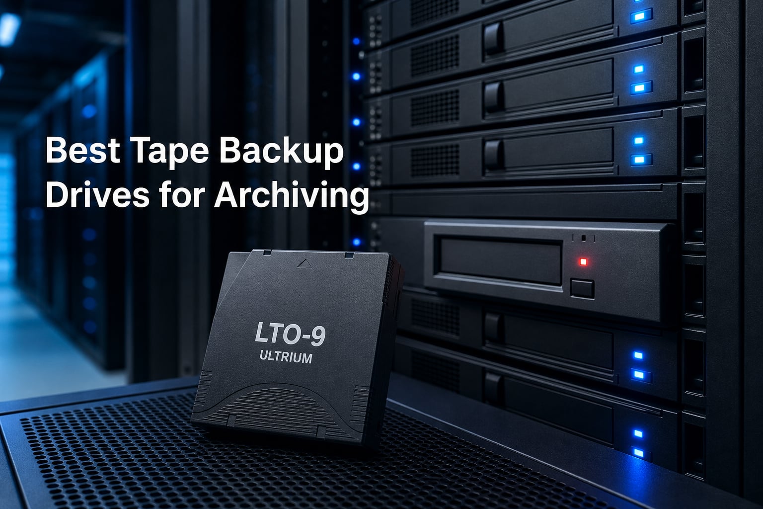 8 Best Tape Backup Drives for Archiving 2026: Expert Reviews