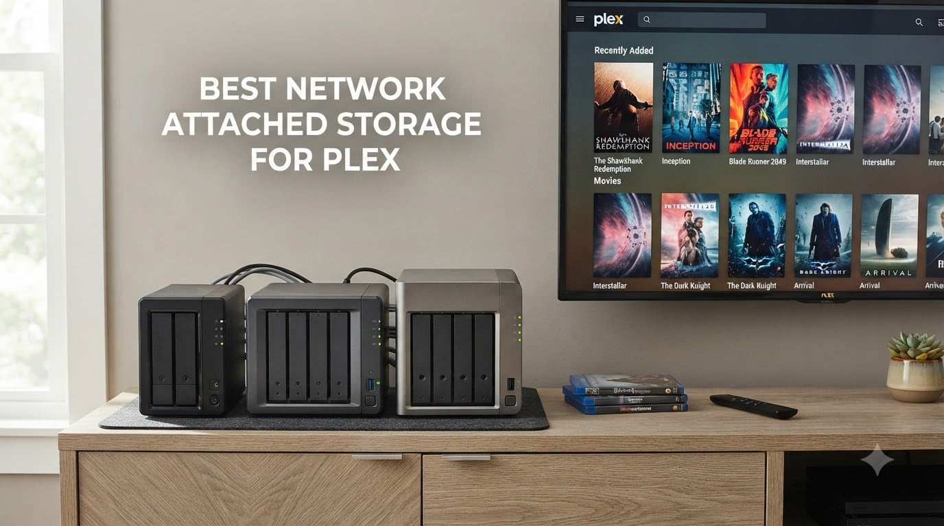 8 Best Network Attached Storage for Plex (August 2026) Tested
