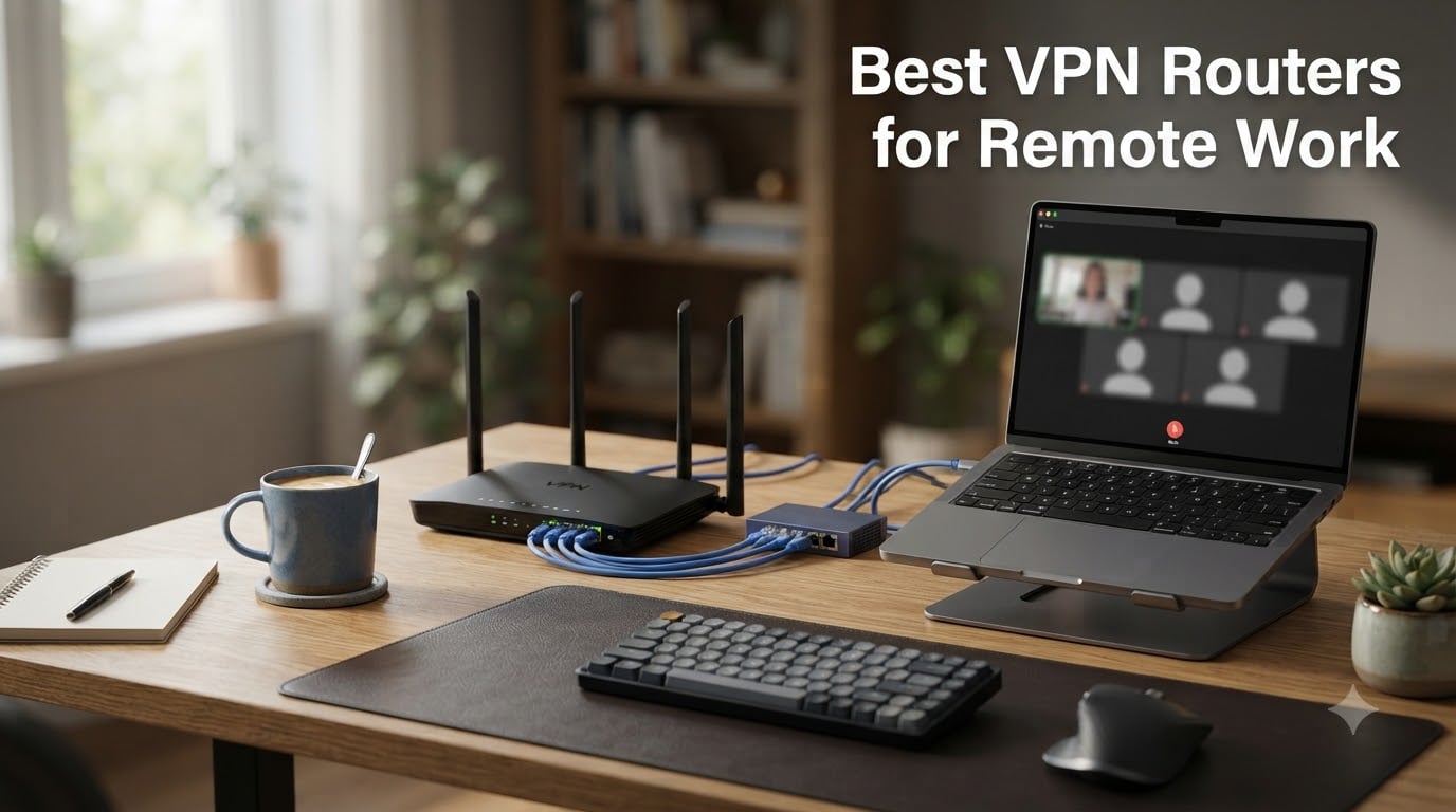 6 Best VPN Routers for Remote Work (August 2026) Tested & Ranked