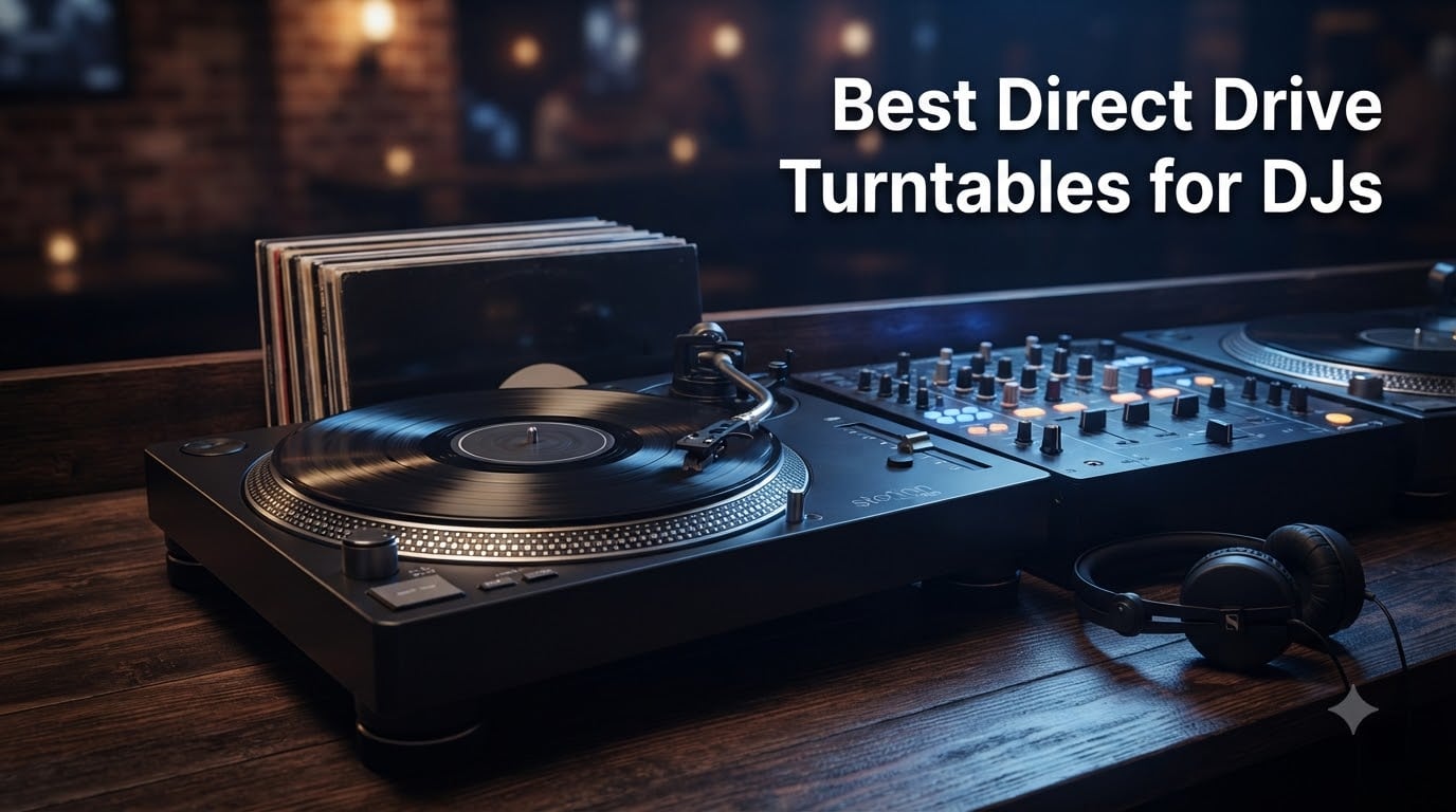 7 Best Direct Drive Turntables for DJs 2026: Tested and Ranked