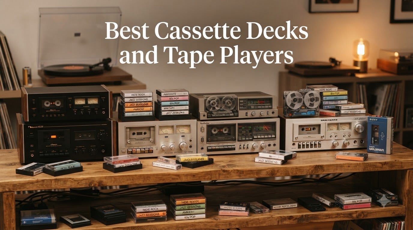 8 Best Cassette Decks and Tape Players 2026: Tested and Ranked