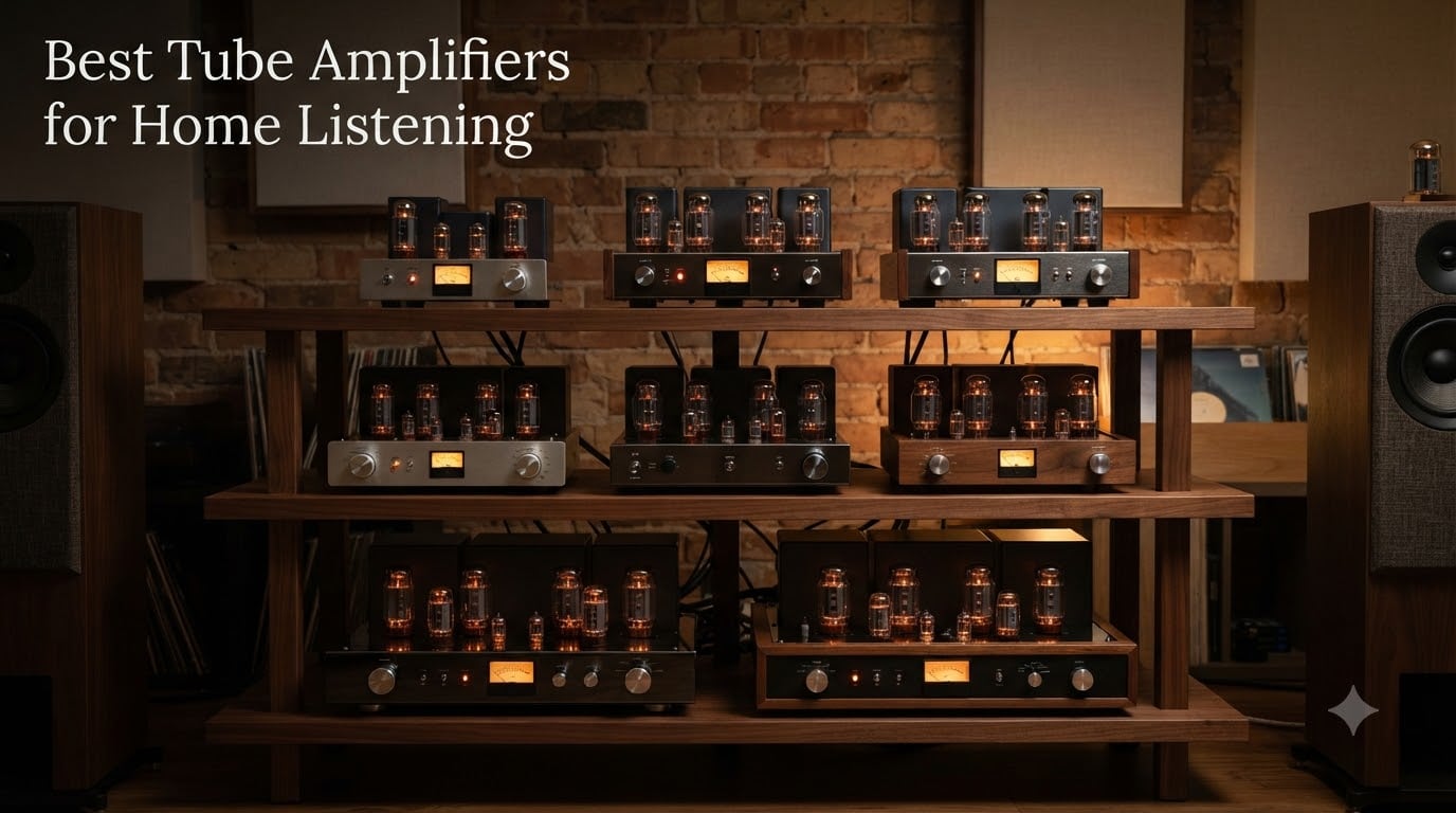 8 Best Tube Amplifiers for Home Listening 2026: Expert-Tested Picks