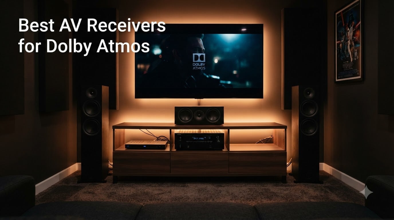 8 Best AV Receivers for Dolby Atmos 2026: Tested and Ranked