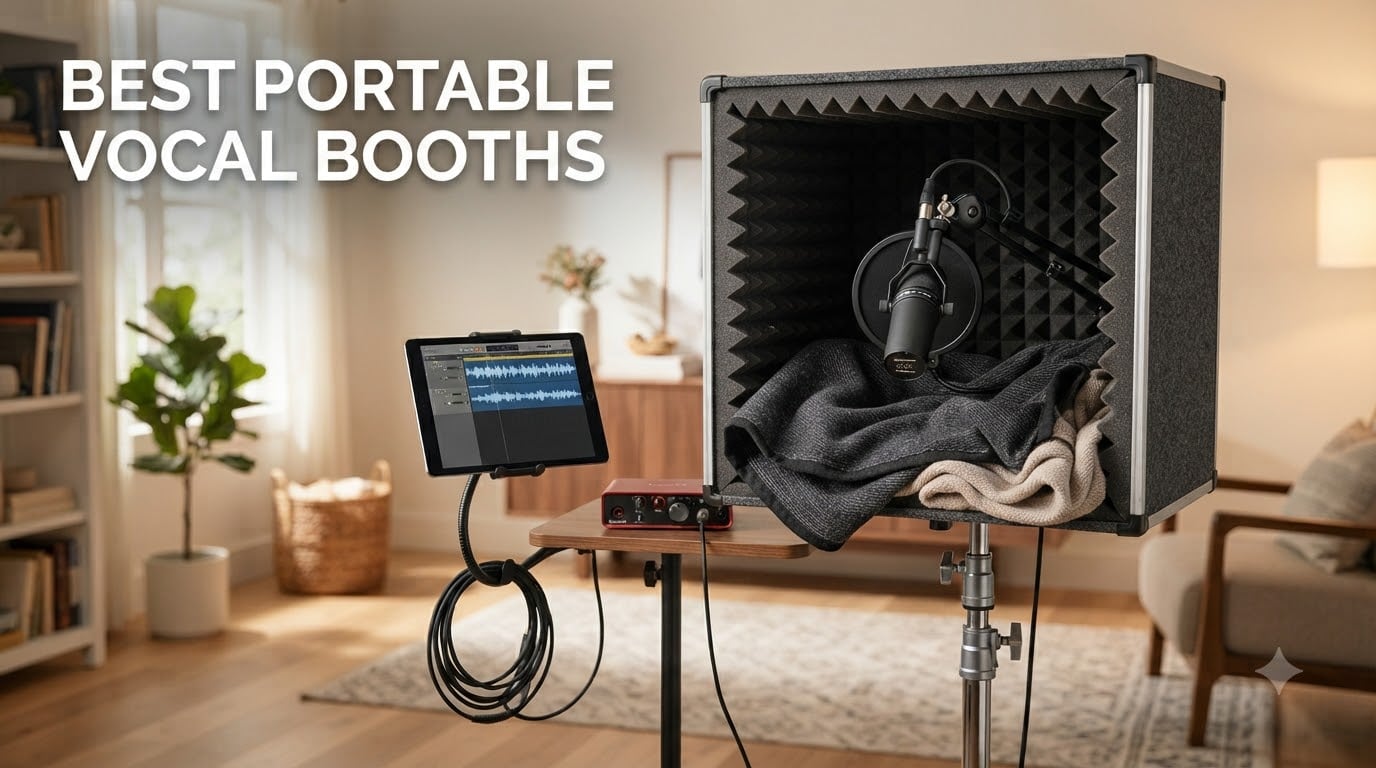 8 Best Portable Vocal Booths 2026: Expert Reviews & Ratings