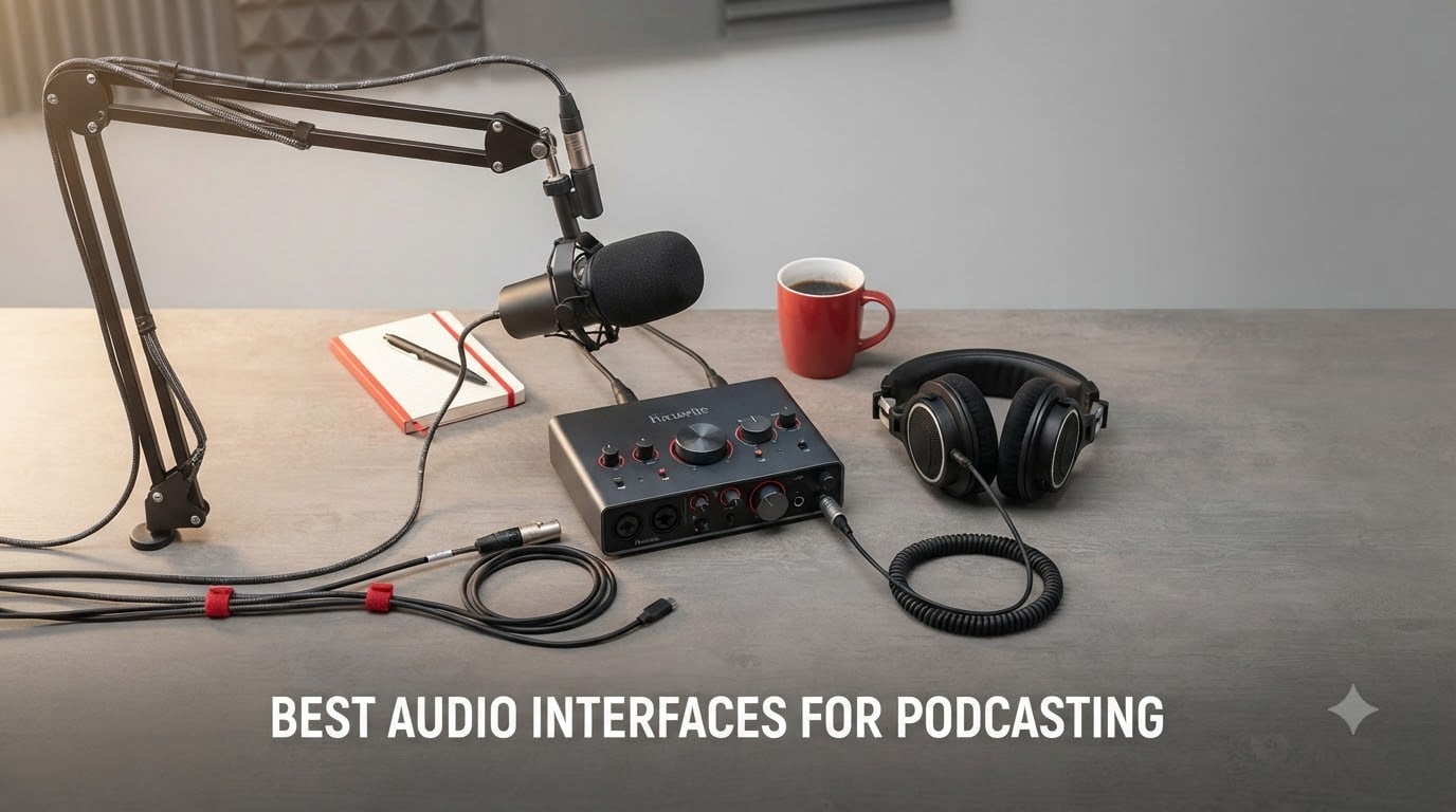 8 Best Audio Interfaces for Podcasting 2026: Expert Reviews