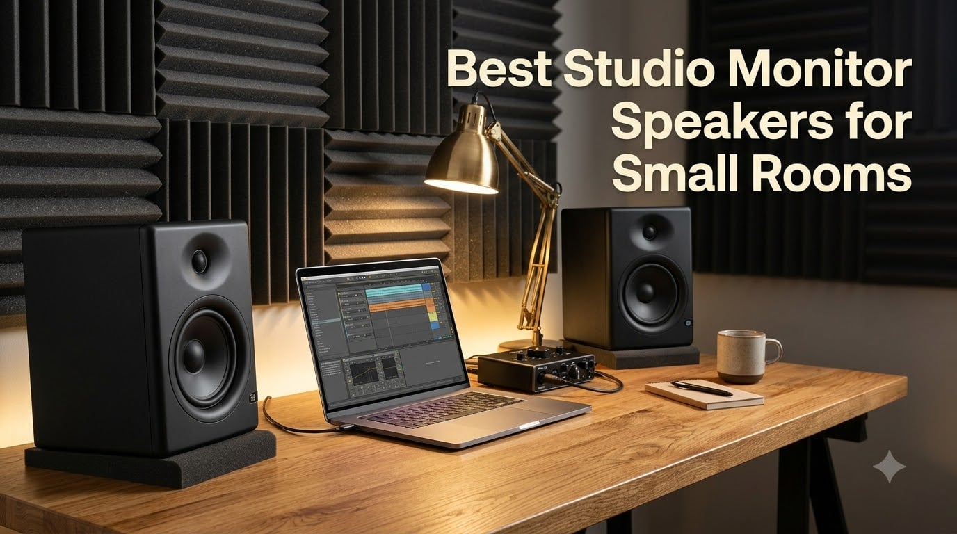 8 Best Studio Monitor Speakers for Small Rooms 2026: Tested