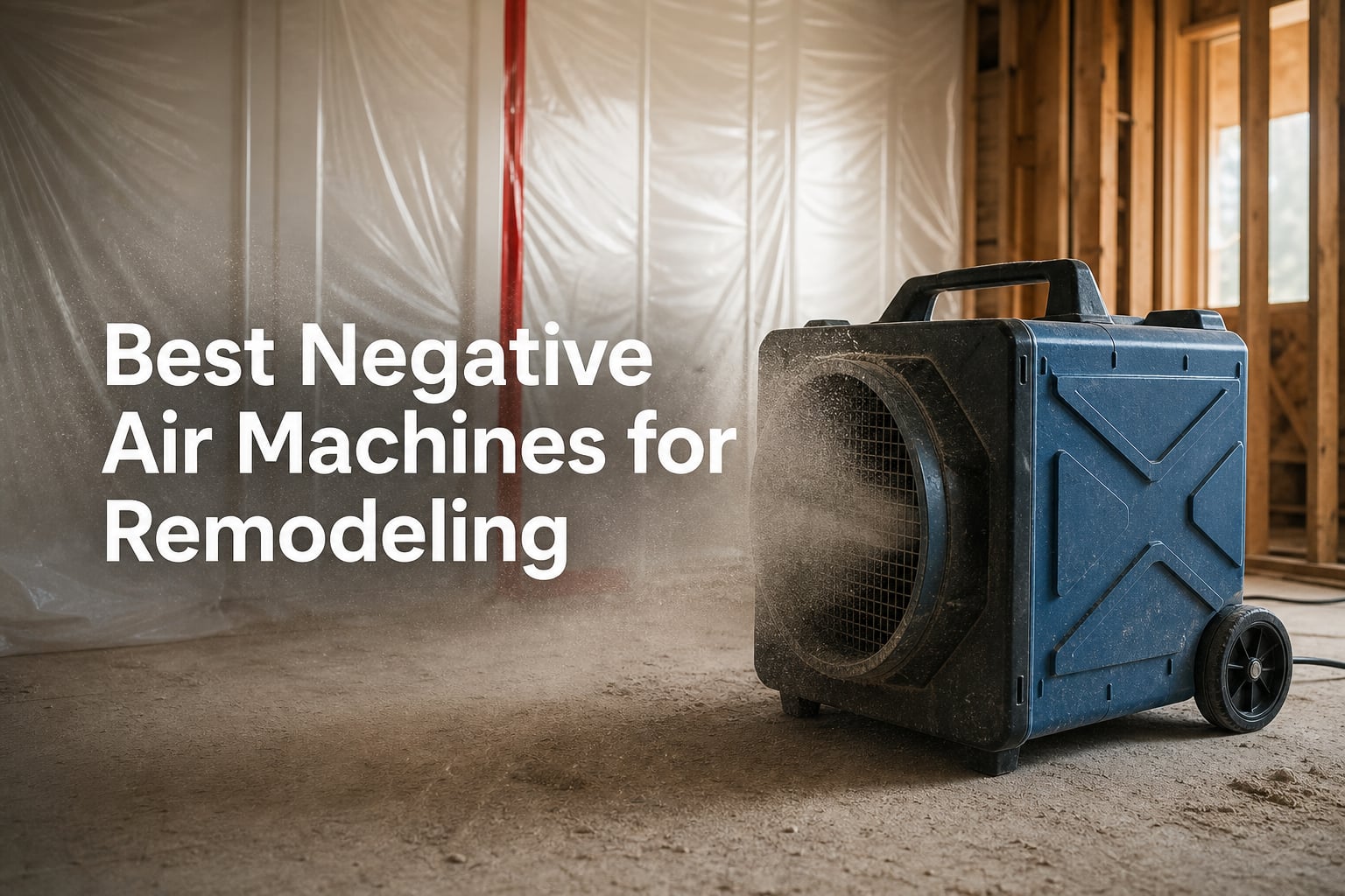 8 Best Negative Air Machines for Remodeling 2026: Expert Reviews
