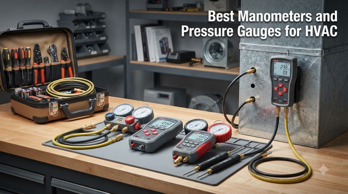 6 Best Manometers and Pressure Gauges for HVAC (September 2026)
