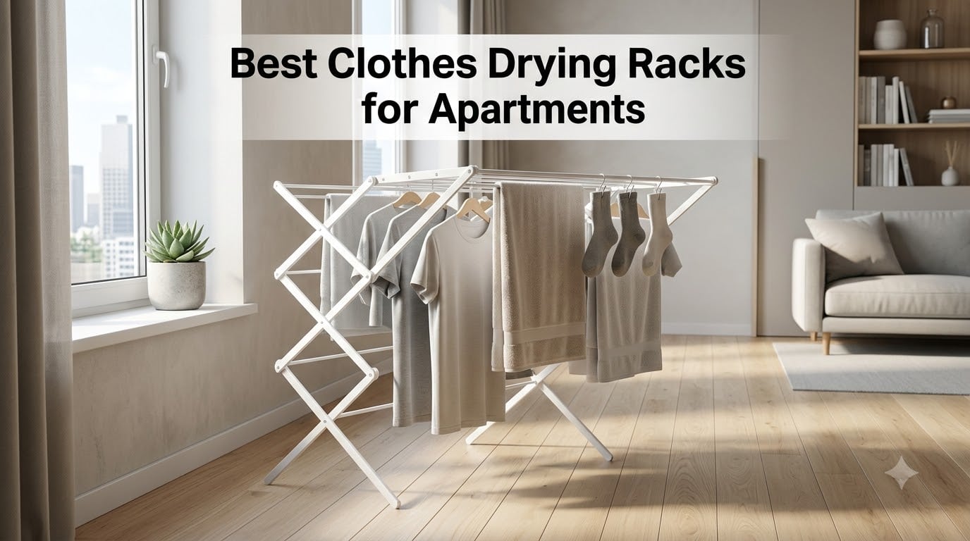 8 Best Clothes Drying Racks for Apartments 2026: Tested & Ranked