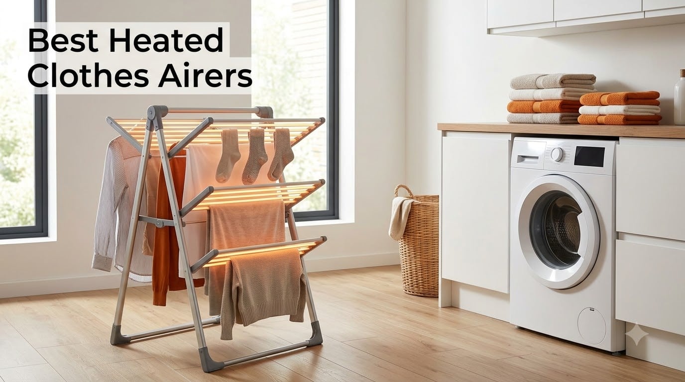 8 Best Heated Clothes Airers 2026: Tested for Energy Savings