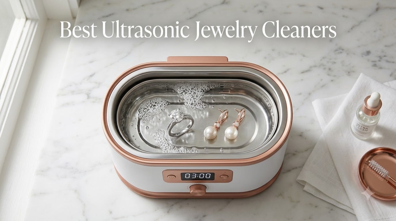 8 Best Ultrasonic Jewelry Cleaners 2026 – Expert Tested