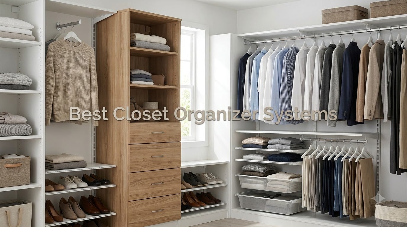 6 Best Closet Organizer Systems (August 2026) Tested & Ranked