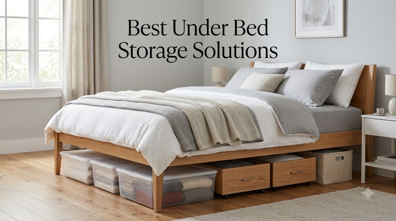 12 Best Under Bed Storage Solutions (August 2026) – Expert Picks