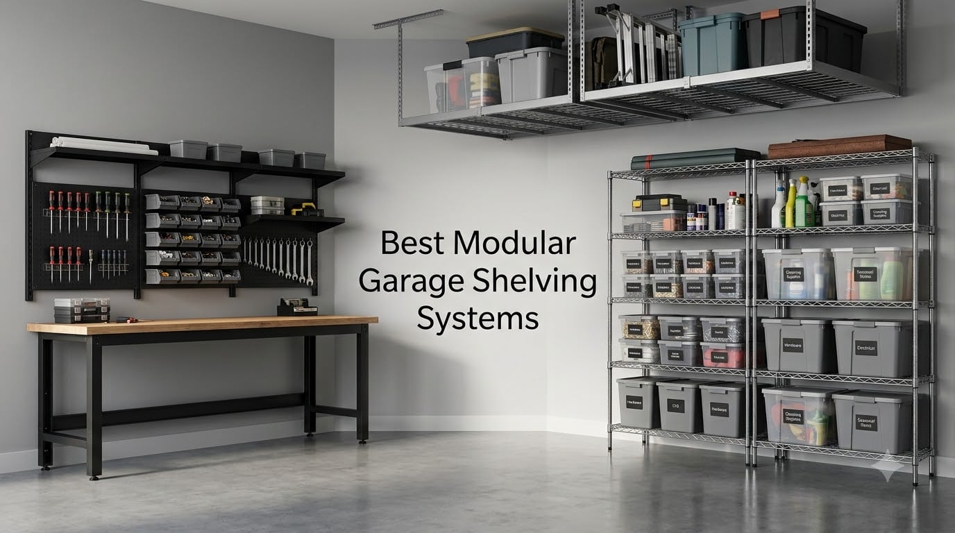 8 Best Modular Garage Shelving Systems 2026: Tested & Ranked