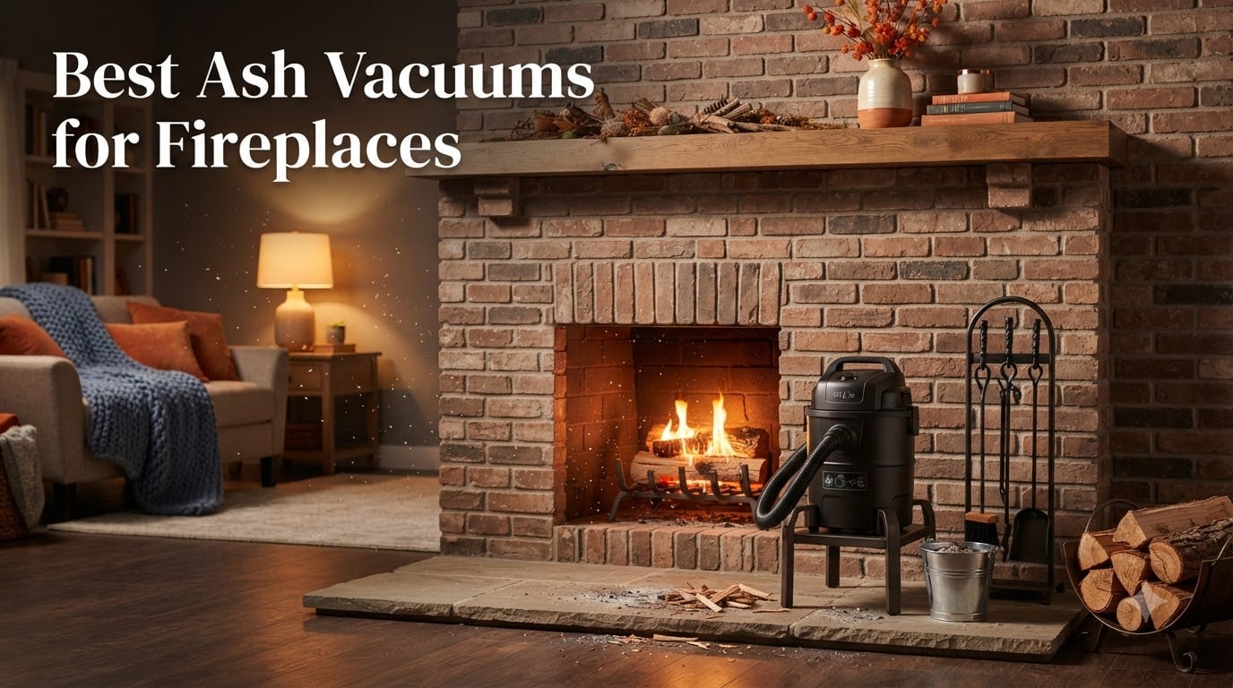 8 Best Ash Vacuums for Fireplaces 2026: Tested and Reviewed