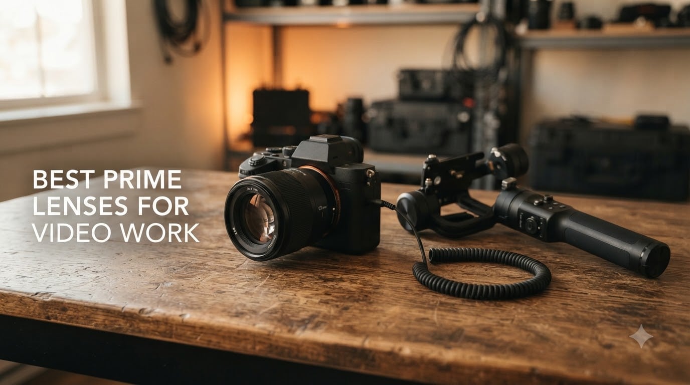 8 Best Prime Lenses for Video Work 2026: Tested for Filmmakers