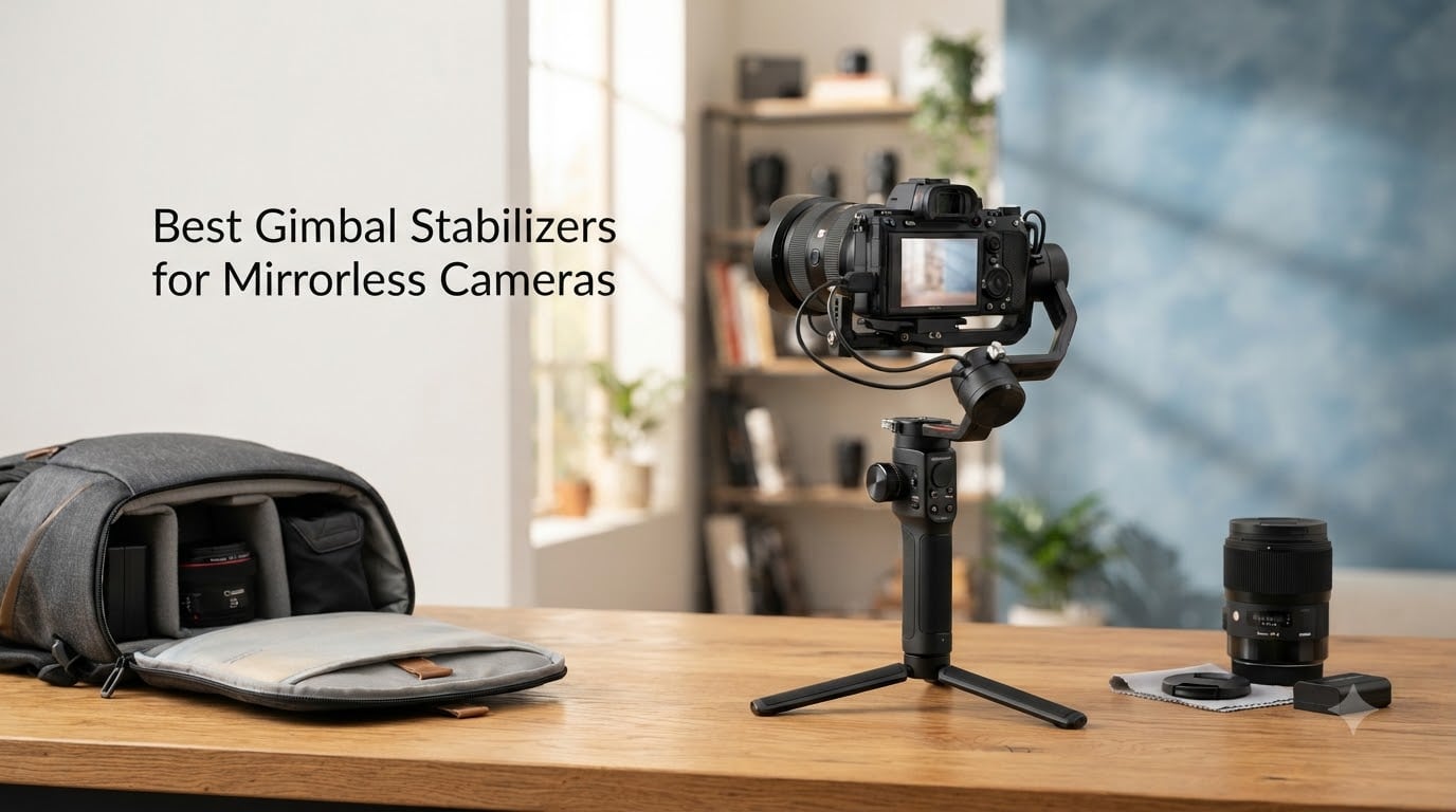8 Best Gimbal Stabilizers for Mirrorless Cameras (August 2026)