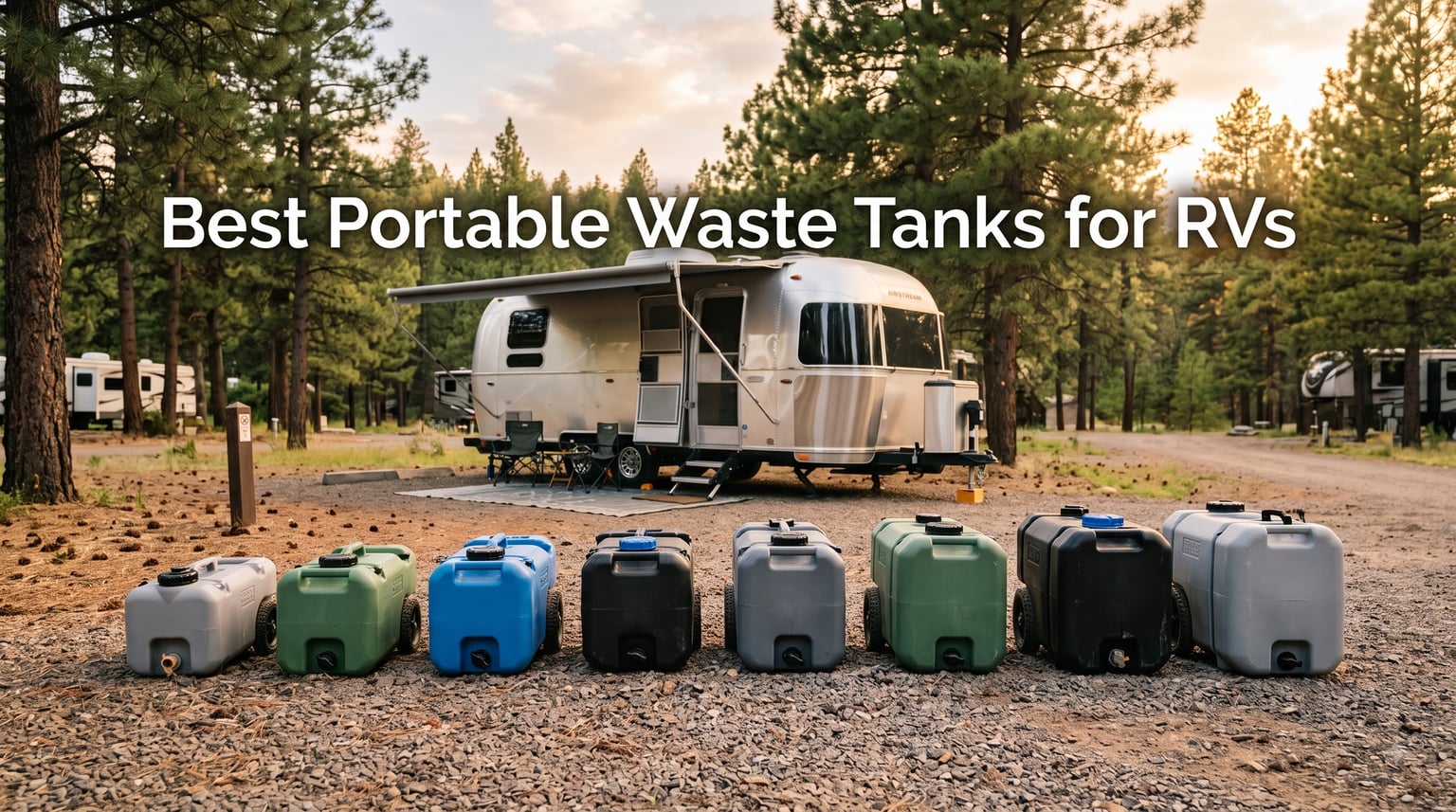 8 Best Portable Waste Tanks for RVs (August 2026) Tested & Ranked