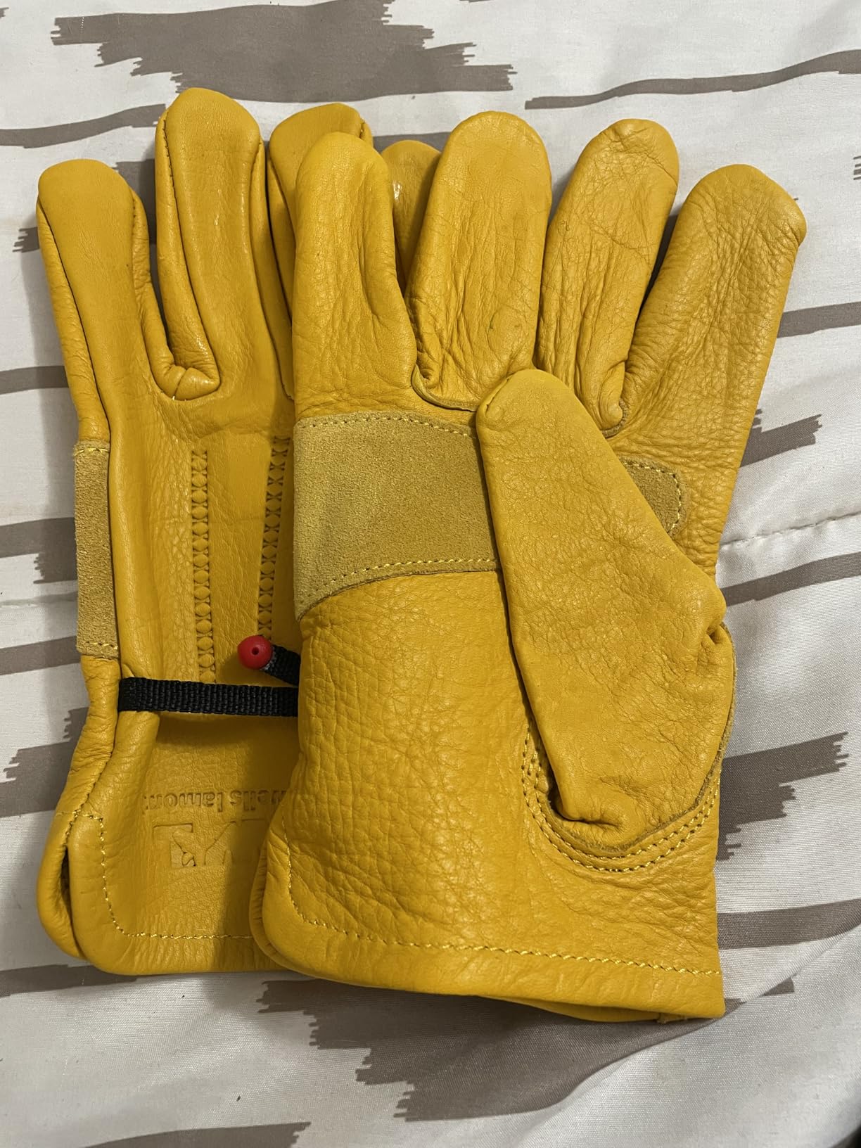Wells Lamont Work Gloves Men and Women, Cowhide Leather Work Gloves, Adjustable Wrist customer photo 1