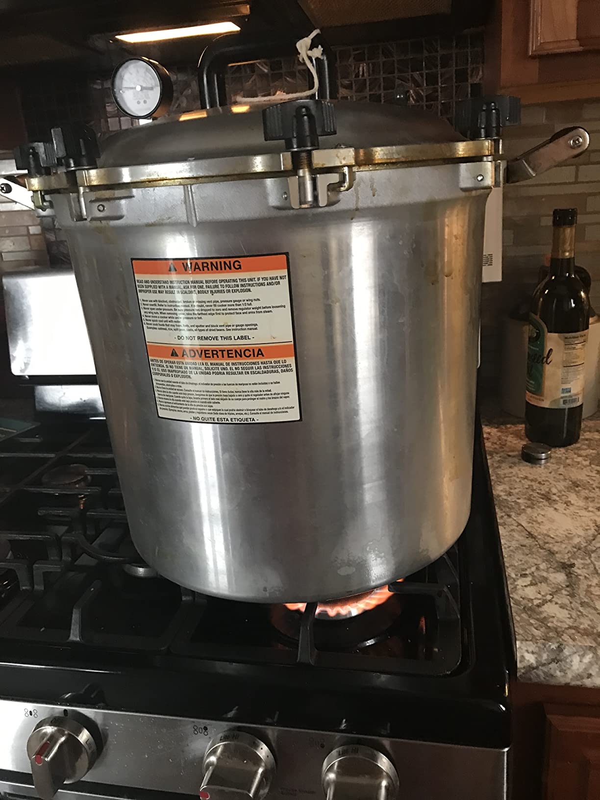 All American 1930: 41.5qt Pressure Cooker/Canner (The 941) - Exclusive Metal-to-Metal Sealing System - Easy to Open & Close - Suitable for Gas or Electric Stoves - Made in the USA customer photo 1