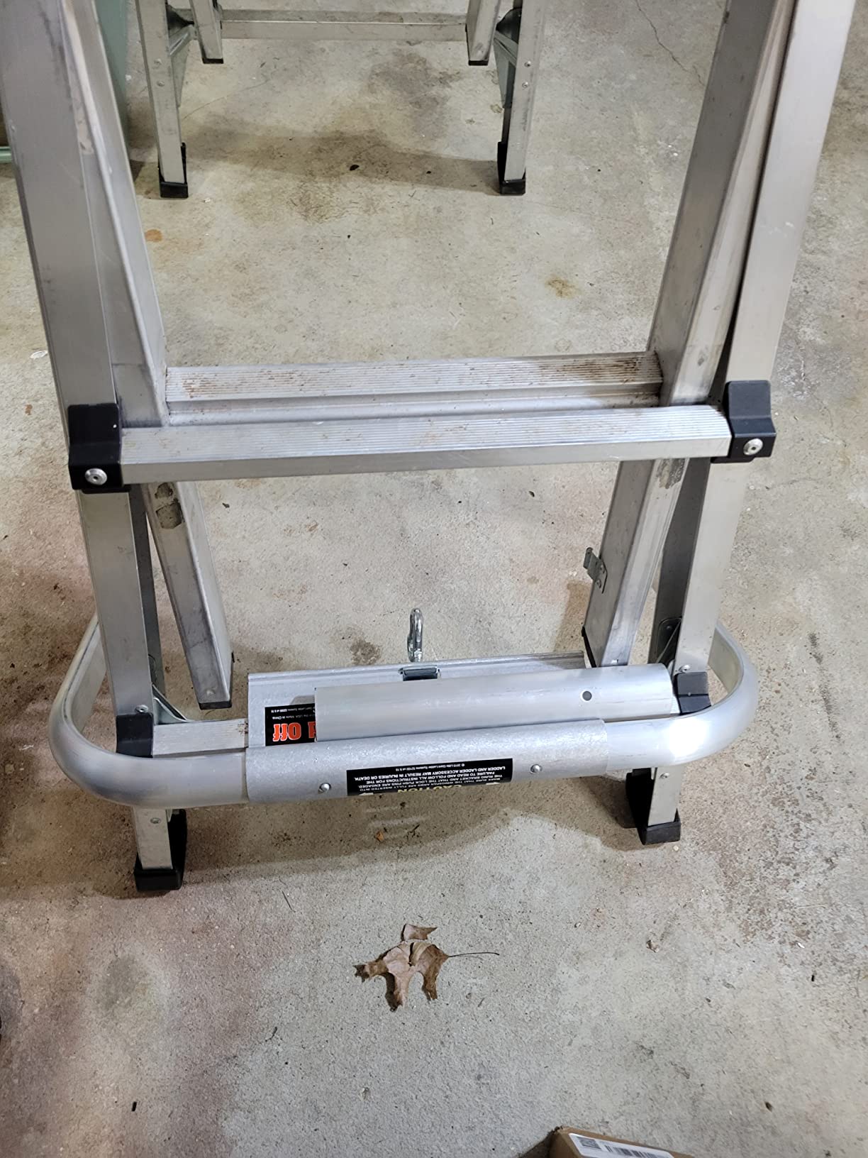 Little Giant Ladders, Wing Span/Wall Standoff, Ladder Accessory, Aluminum, (10111) customer photo 1
