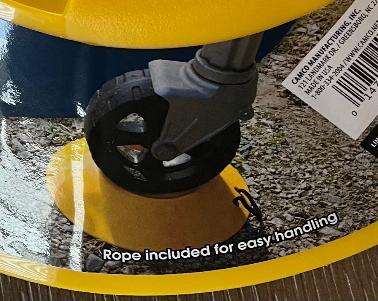 Camco Heavy Duty Wheel Dock with Rope Handle - Helps Prevent Trailer Wheel from Sinking Into Dirt or Mud, Easy to Store and Transport (44632) customer photo 1