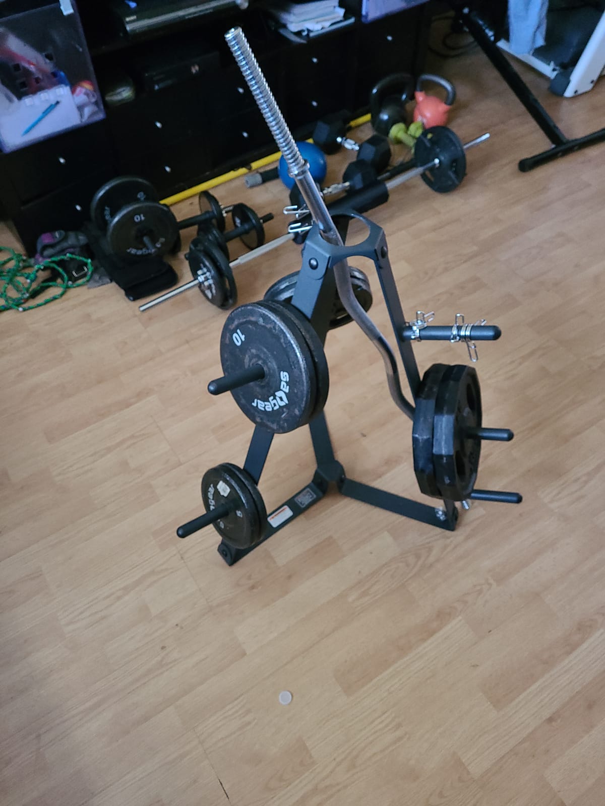 Marcy Plate Tree for Standard Size Weight Plates/Storage Rack for Exercise Weights PT-36 customer photo 1