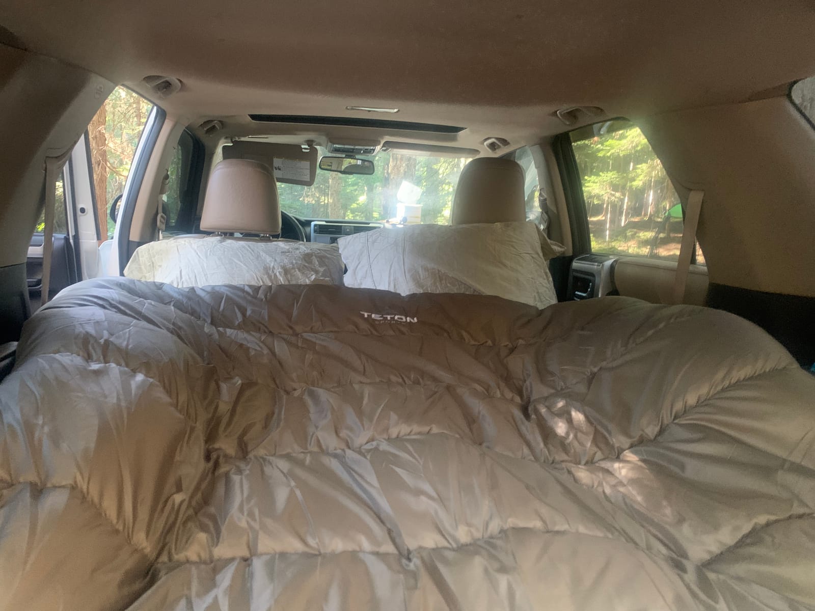 Teton Mammoth Queen Size Double Sleeping Bag- A Warm Bag the Whole Family can Enjoy – Great for Camping, Hunting and Base Camp. Compression Sack Included customer photo 1