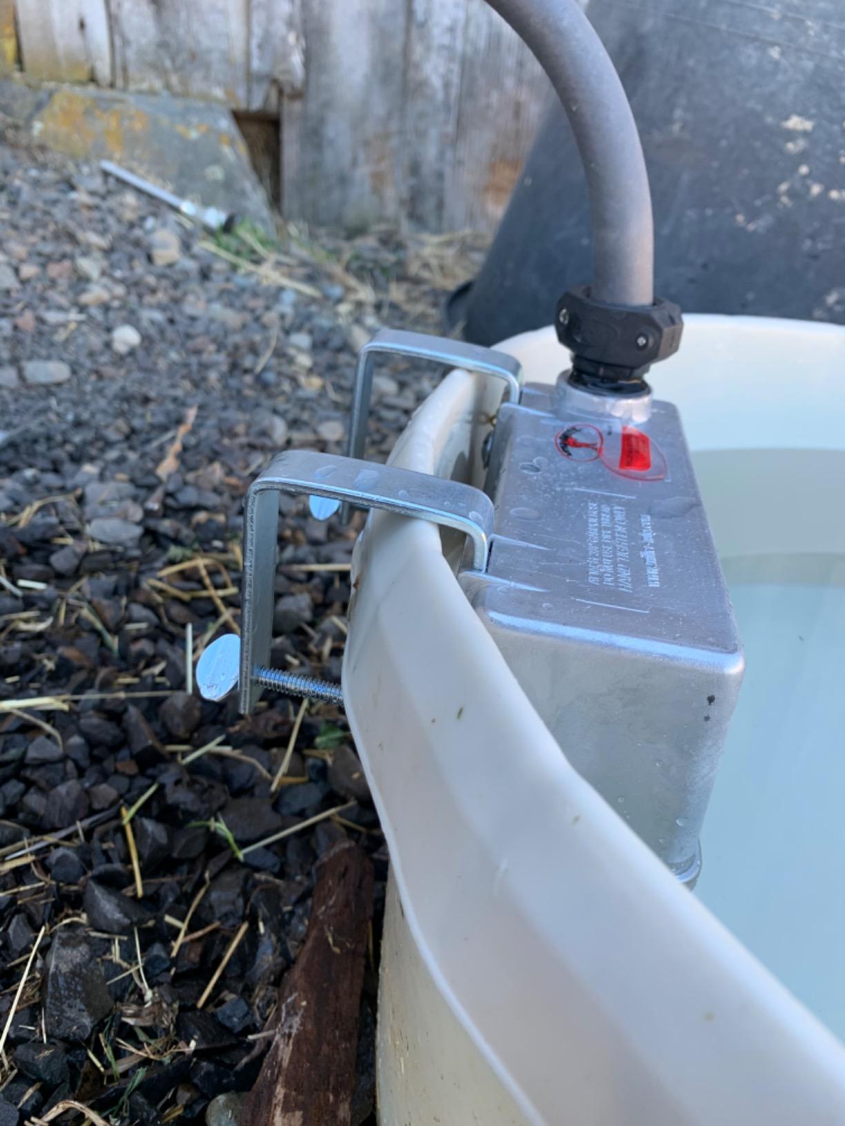 Little Giant Trough-O-Matic Stock Water Tank, Float Valve Controlled Watering Tank with Plastic Housing customer photo 1