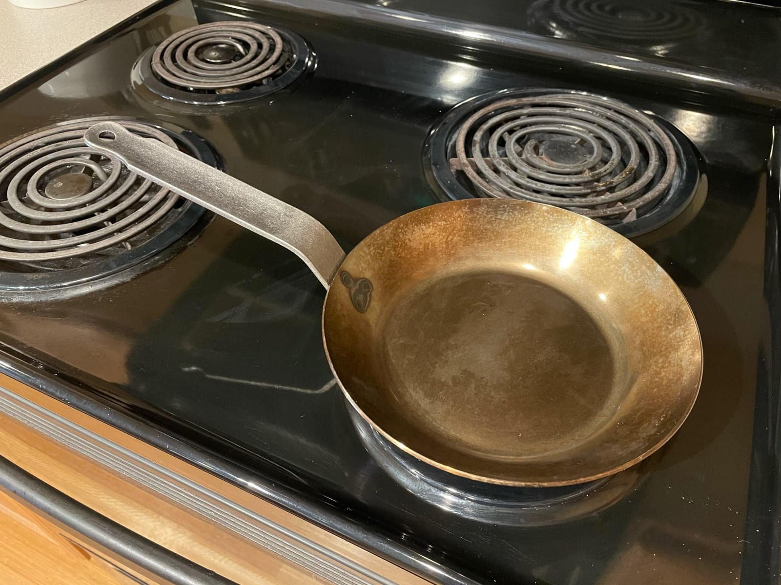 Matfer Bourgeat Black Carbon Steel Frying Pan, 11