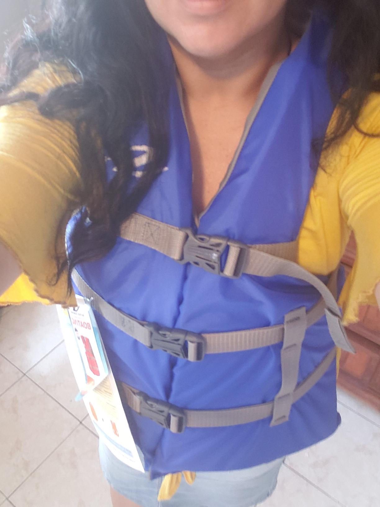 Stearns Adult Life Vest, USCG Approved Type III Life Jacket, PFD for Boating, Swimming, Watersports, & More, Standard & Oversized Fits customer photo 2