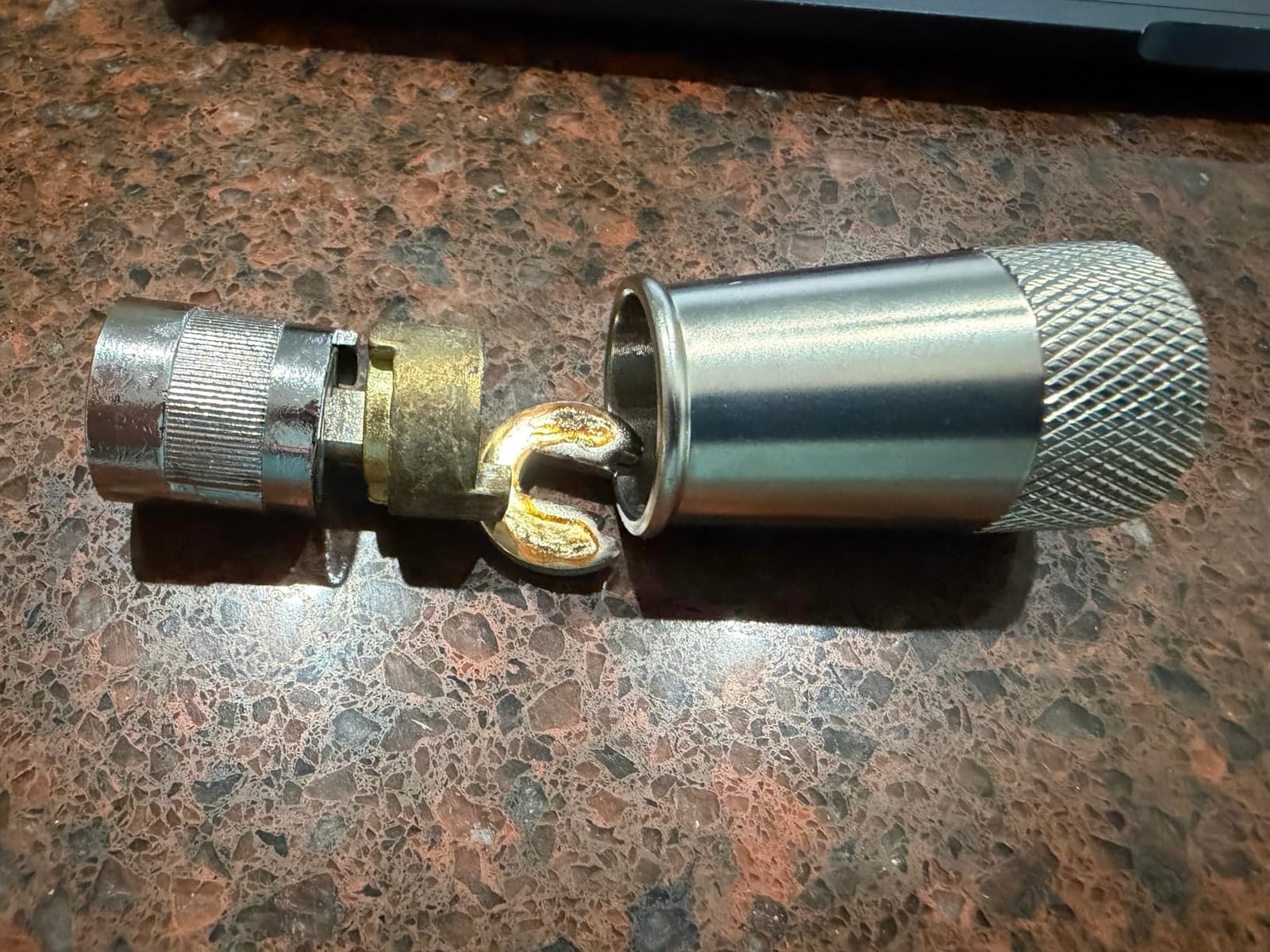 TRIMAX SXTC3 Stainless Steel Coupler Lock, 3.5