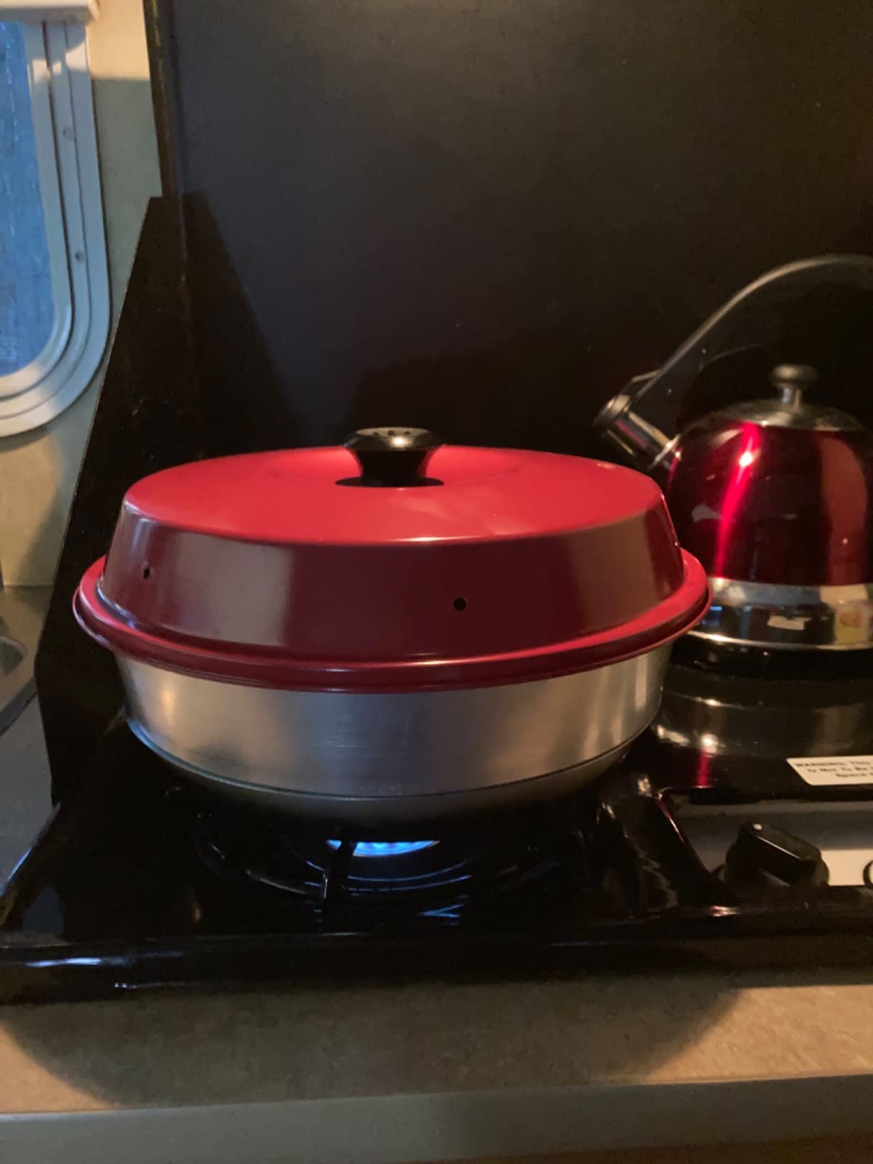 Omnia Oven - Stovetop Oven. Ideal solution for Camping, Boat, and RV Use - Portable Baking Solution, Also Known as a Wonder Pot customer photo 1