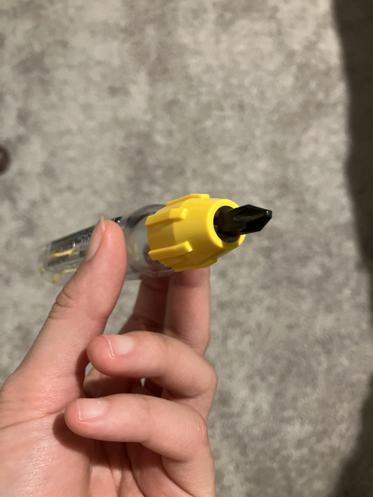 Aviation Fuel Tester with Built-in Cowl Screwdriver, Model 391S, Clear and Yellow customer photo 2