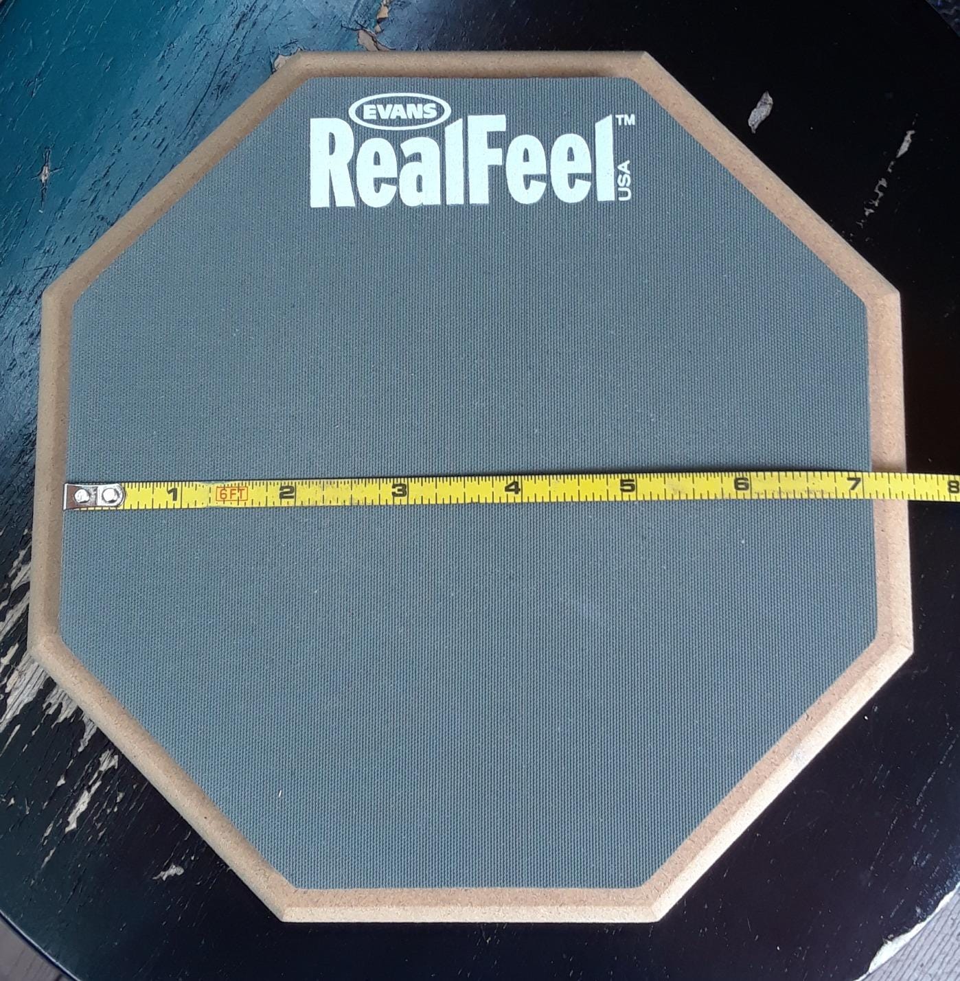 Evans RealFeel Apprentice Drum Practice Pad, 7 Inch customer photo 2