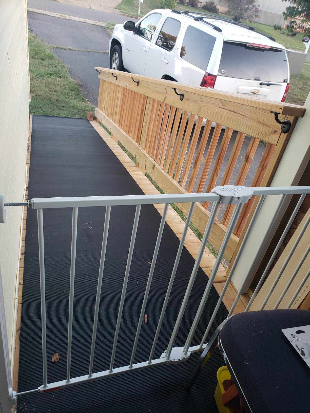 Rubber-Cal Ramp Cleat Non-Slip Outdoor Rubber Mats - 1/8