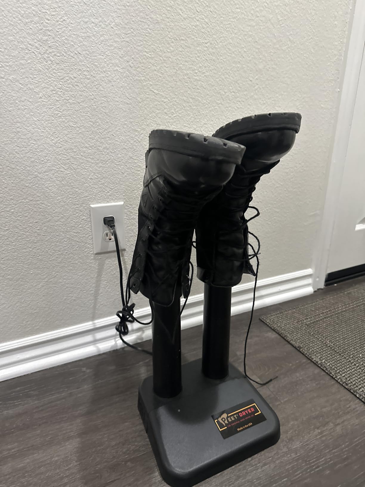 PEET, Original Dryer, Electric Shoe Dryer, Work Boots, Outdoor Gear, Athletic Gear, Silent,Energy-Efficient, Made in USA customer photo 2
