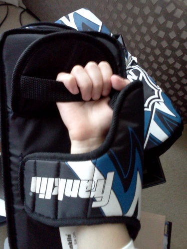 Franklin Sports NHL Youth Mini Hockey Goalie + Mask Set customer photo 1