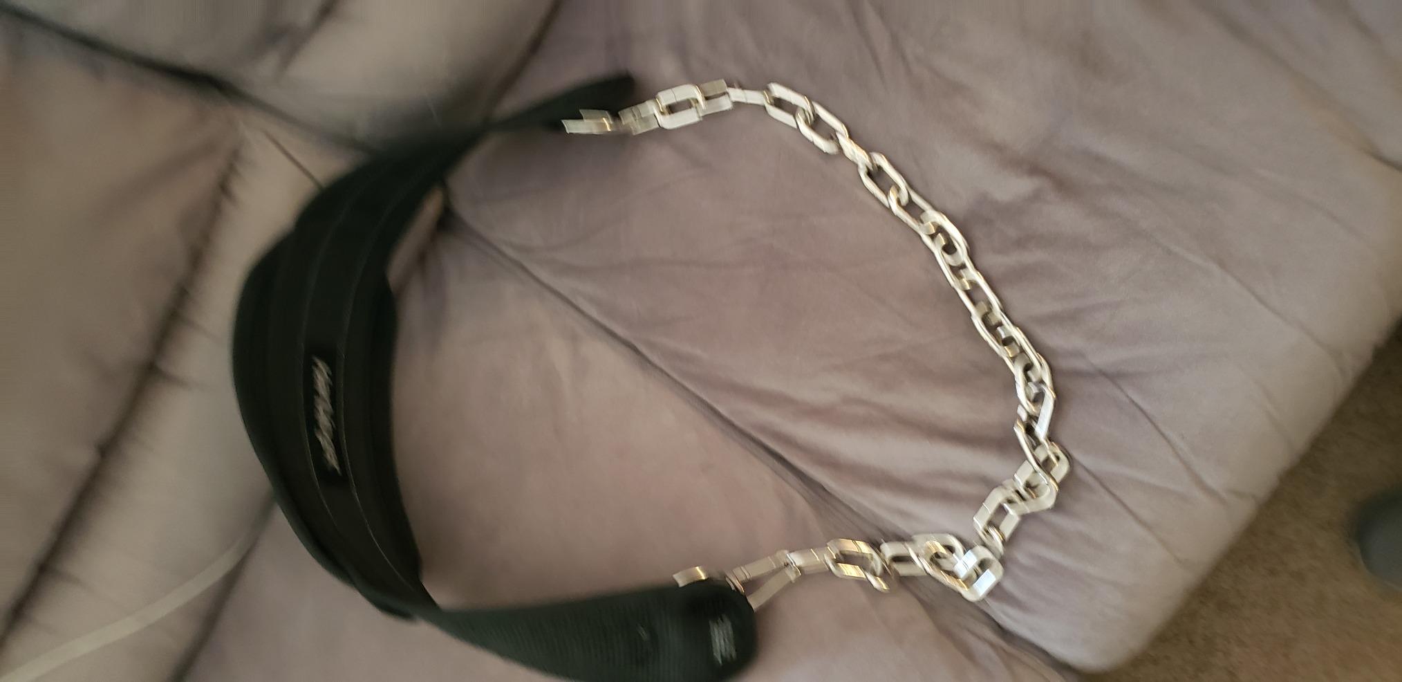 Harbinger Polypropylene Dip Belt with Steel Chain customer photo 1