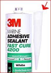 3M Marine Adhesive Sealant Fast Cure 4200FC, White, 295 mL Cartridge customer photo 1