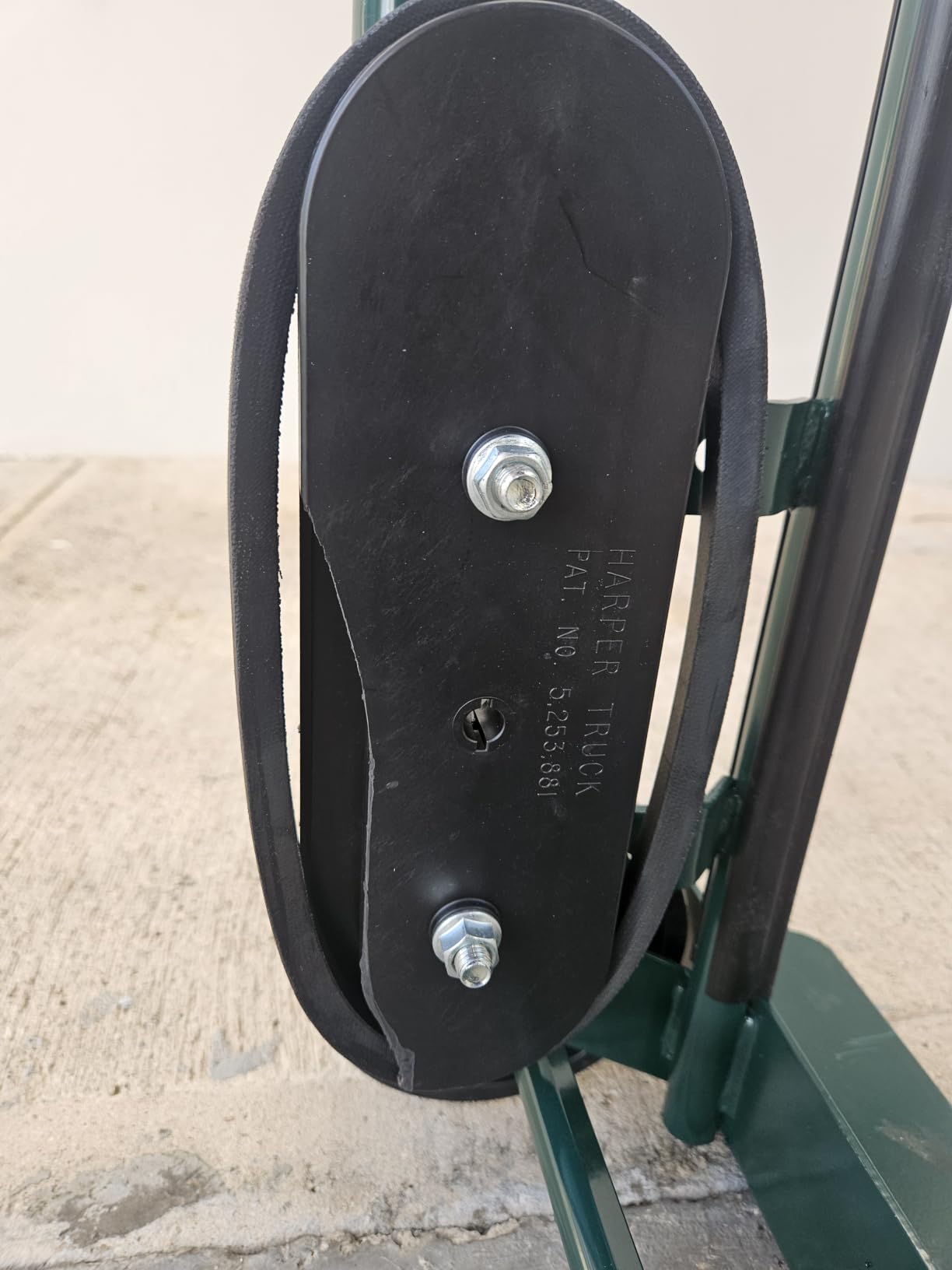 Harper Trucks 6781 Appliance Hand Truck, Dark Green customer photo 1