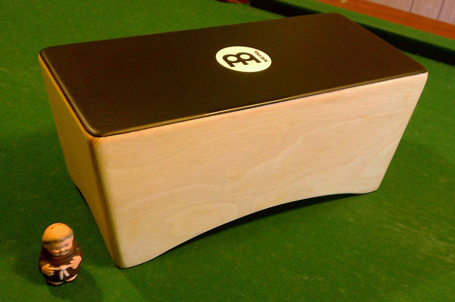 Meinl Bongo Cajon Box Drum with Internal Snares - NOT MADE IN CHINA - Ebony Black Playing Surface and Hardwood Body, 2-YEAR WARRANTY customer photo 1
